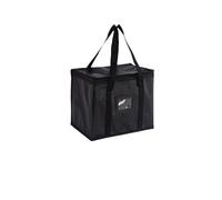 AYKNINGD Delivery Bag, Pizza Delivery Bag Insulated Car Portable Lunch Cooler Folding Insulated Picnic Ice Bag Zipper Picnic Camping Tin Foil Food Bag(28L-1PCS)