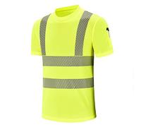 AYKRM Yellow, Orange, Black, Blue, Pink High Vis t Shirt for Men Women