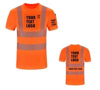 AYKRM Yellow, Orange, Black, Blue, Pink High Vis t Shirt for Men Women