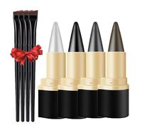 Ayky Long Wear Gel Eyeliner - Natural Black Eyeliner Cream Waterproof,Ayky Gel Eyeliner Pencil,Eye Liner Waterproof Smudge Proof,Rational Eyeliner, Waterproof Eyeliner Pen (4Colors)