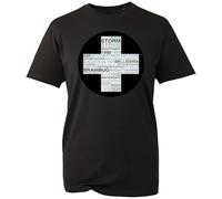 Ayla German Trance Project T-Shirt, Funny Famous DJ Aid Symbol Music Lover Shirt, Gift Unisex Tee Top (Black, XL)