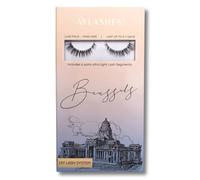 AYLASHES - DIY Eyelash Extensions Brussels Eyelash Bands | Up to 7 Days Hold | Eyelashes DIY Set for Home | Artificial Eyelashes | lash extension set | 5 mm - 16 mm