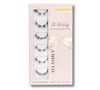 AYLASHES The Wedding Natural Edition DIY Eyelash Extensions Limited Edition 6 Pairs Eyelash Extensions for Natural Bridal Looks from Doll Eyes to Cat Eyes with up to 7 Days Hold