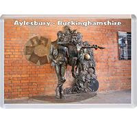 Aylesbury - Buckinghamshire - Jumbo Fridge Magnet/Magnets David Bowie