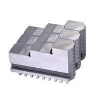 AYLFGSMG 1pc Positive Claw K11-80 K11-100 K11-125 K11-130 K11-160 K11-200 Universal Three-jaw Chuck Claw Card Foot 3Pcs/Set Mechanical(K11-130 L)