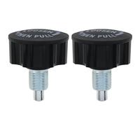 AYLIFU M18 Pop Pull Pin Knob Adjustment Fitness Pop Pull Pin Knob for Fitness Equipment Bicycle Equipment Black 2PCS