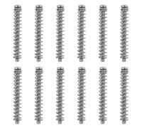 AYLIFU Pickup Height Adjustment Screw Pickup Screw Spring Electric Guitar Accessories Humbucker Pickup Occulted Color 0.1x1.24inch For American Thread Pickups 12set (0.1x1.24inch)
