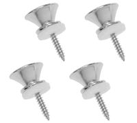 AYLIFU Strap Locks Guitar Strap Peg Guitar Strap Button Branded 23×14mm/0.9×0.55Inch for Acoustic Classical Electric Guitar Bass 4PCS