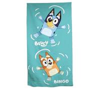 Aymax Children's Towel Beach Towel Beach Towel Bath Towel 70 x 140 cm Boys and Girls Microfibre (Bluey)