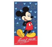 Aymax Children's Towel Beach Towel Beach Towel Bath Towel 70 x 140 cm Boys and Girls Microfibre (Mickey)
