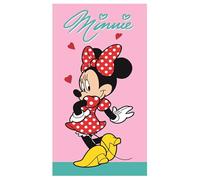 Aymax Children's Towel Beach Towel Beach Towel Bath Towel 70 x 140 cm Boys and Girls Microfibre (Minnie)
