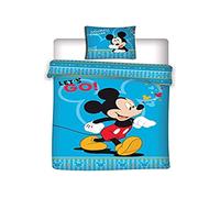 Aymax Disney Mickey Mouse Bed Linen Set 140 x 200 cm + 63 x 63 cm