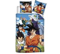 Dragonball Super Bed Linen, 100% Cotton Duvet Cover 140 x 200 cm + Pillowcase 65 x 65 cm