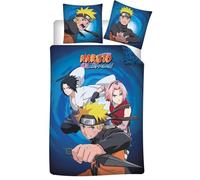Aymax Funda Nordica Algodón 140 x 200 cm para Cama De 90 cm De Naruto