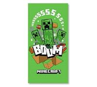 AYMAX Minecraft Boom Beach Towel 70 x 140 cm Green