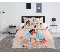 Aymax Moana Double Bedding Set, Duvet Cover 200 x 200 cm + 2 Pillowcases 65 x 65 cm, Polycotton