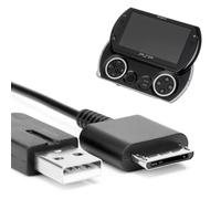 AYMBH 2-in-1 USB Power Charging & Data Sync Transfer Cable for PSP Go | Compatible with Sony PSP Go | Durable, Quality 3.3 ft USB 2.0 Cable for Charging, File Transfer, and Remote Play