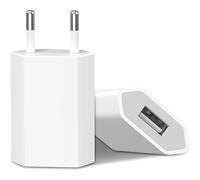 AYMBH 2 Pin to USB Plug Travel Adapter Charger Uni