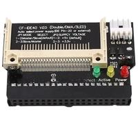 AYMBH CF to IDE Adapter, 40-Pin Female Interface Converter for Compact Flash Cards, Compatible with Type I, Type II & Micro-Compact Flash, IDE Hard Drive Converter with Silent Operation