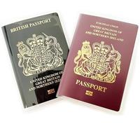 AYMBH Pack of 5 PCs Clear Stylish PVC Passport Covers Set - Waterproof, Wear & Tear Resistant Passport Holder with Multiple Slots - Family Travel Document Organiser for UK Passports