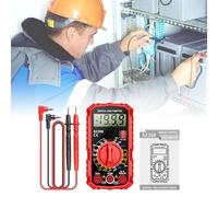 AYMBH SZ308 Digital Multimeter AC/DC Voltage & Current Meter, Resistance Capacitance Tester with LCD Backlight Ohm Square Wave Test, hFE Diode Square Wave Output, Handheld Electrician Tool