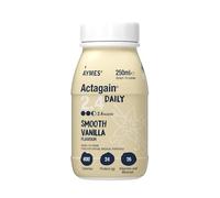 AYMES - Actagain 2.4 Daily - High Energy Nutritional Drink - Smooth Vanilla - 1 x 250ml Bottles - Gluten Free - Suitable for Adults and Children Aged 6+