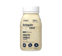 AYMES - Actagain 2.4 Daily - High Energy Nutritional Drink - Smooth Vanilla - 12 x 250ml Bottles - Gluten Free - Suitable for Adults and Children Aged 6+