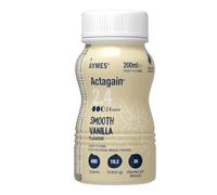 AYMES - Actagain 2.4 - High Energy Nutritional Drink - Smooth Vanilla - Gluten Free, Vegetarian - High Energy, Nutritionally Complete - Suitable for Adults and Children Aged 6+ - 1 x 200ml Bottle