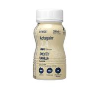 AYMES - Actagain 2.4 - High Energy Nutritional Drink - Smooth Vanilla - Gluten Free, Vegetarian - High Energy, Nutritionally Complete - Suitable for Adults and Children Aged 6+ - 24 x 200ml Bottles