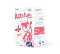 AYMES - ActaJuni Shake Milkshake-Style Paediatric Supplement Drink - Strawberry Flavour - Made with Natural Flavourings - Gluten Free, Vegetarian, Halal & Kosher - Suitable for Ages 3+ - 42 Servings
