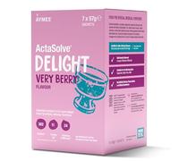AYMES - ActaSolve Delight - 7 Servings - Dessert-Style Nutritional Supplement - Powder Mix with Milk - Very Berry - Gluten free, Vegetarian, Halal & Kosher - For Ages 3+ and Adults