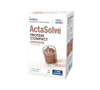 AYMES - ActaSolve Protein Compact - Chocolate - Pack of 6 - High Protein Nutritional Powder - Gluten Free & Vegetarian - Suitable for Adults and Children Aged 3+