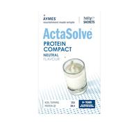 AYMES - Actasolve Protein Compact - Neutral Flavour - 7 Servings - High Protein Nutritional Powder - Gluten Free & Vegetarian - Suitable for Adults and Children Aged 3+