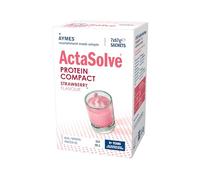 AYMES - ActaSolve Protein Compact - Strawberry - 42 Servings - High Protein Nutritional Powder - Gluten Free & Vegetarian - Suitable for Adults and Children Aged 3+