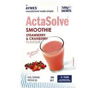 Aymes ActaSolve Smoothie Cranberry and Strawberry Flavour 7 Sachets
