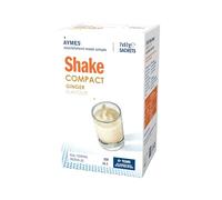 AYMES Shake Compact | Ginger | 6 x 7 x 57g Sachets | A High-protein Oral Nutritional Supplement with Added Carbohydrate | Fat | Vitamins and Minerals