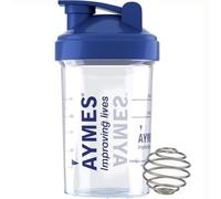 AYMES Shaker Bottle - Navy Blue - 350ml