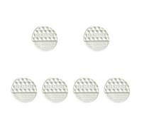 Aymzbd 6pcs Flat Golf Balls Swing Lightweight Accessories Swing Practice Golf Training Discs for Driving Range Office