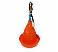 Aymzbd Automatic Waterer Hanging Design, Automatic Supply System, Adjustable Level | Hanging Installation, For 12-100 Birds | For Backyard, New thickened Plasson drinker for ducks and geese