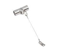 Aymzbd Boat Pipe Connector Deck Hinge Pipe Joint Versatile Boat Hardware Folding Coupling for Ship Sailing Docking Anchoring, for 2.5cm tubes