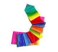 Aymzbd Dance Ribbon Smooth Dancer Lightweight Party Props Training Rainbow Streamer