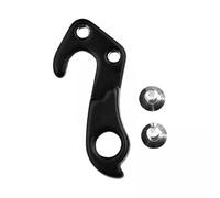 Aymzbd Derailleur Hanger with Screws for Mountain Bike Rear Gear Mech Adapter Dropout Aluminium Hook Replacement Suitable for Road Frame Protection, 2 Pcs