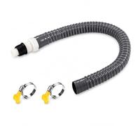 Aymzbd Drain Hose Extension Kit, Material, Rubber, Straight Connector, Drain Hose, for Plumbing, for, Straight Connector + 200cm Extension Hose