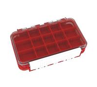 Aymzbd Fishing Gear Box for Jigs and Baits with Easy Access Design, Red