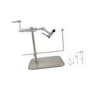 Aymzbd Fly Tying Vise with Base, Professional, Portable And Adjustable Fishing Accessory, Practical Tool for Lure Making, Smooth-running, with Tools