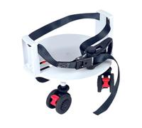 Aymzbd Golf Bag Attachment Easy Install Wheel Portable Resistant Stable Safe Braking Pp Material Suitable for Solo Games Cart Alternatives, White