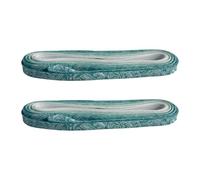 Aymzbd Hockey Shoe Strings Lightweight Multipurpose 102.36inch Figure Skating Laces for Competition, Green