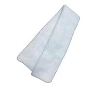 Aymzbd Horse Girth Cover Sweat Absorption Wrap Protector Equestrian Gear Protection Cinch for Jumping Riding Dressage Showing Daily, White