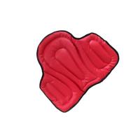 Aymzbd Horse Riding Pad for Dressage Non-Slip PU Leather Quilted Multi-Use Equipment, Red