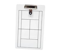 Aymzbd PVC Tennis Game Demonstration Board Clipboard Double Sided
